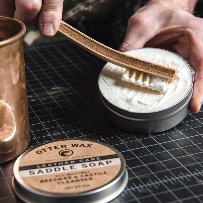 Otter Wax Saddle Soap for Leather