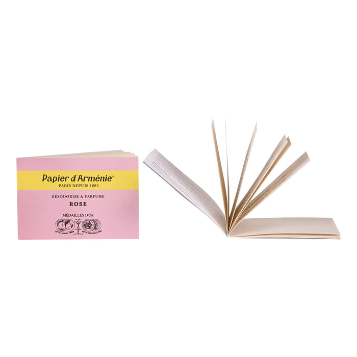 Papier d’Arménie Boite Rose incense