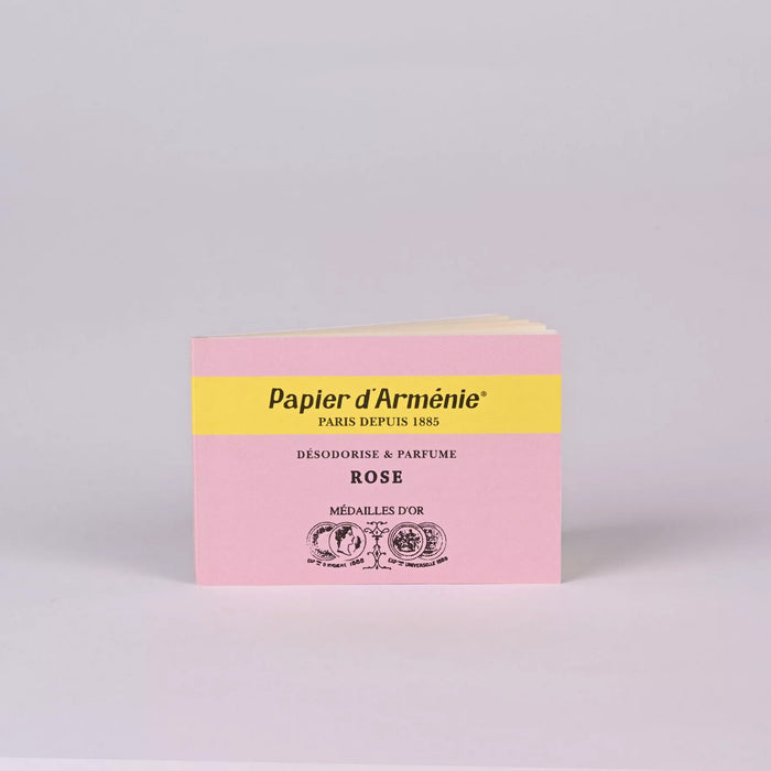Papier d’Arménie Boite Rose incense