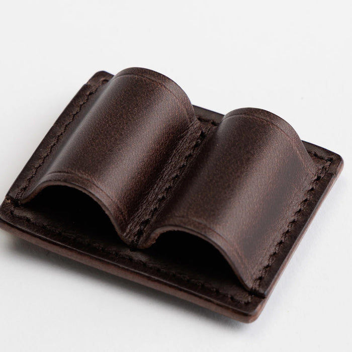 Superior Labor Magnet Pen Clip / Pull-up Leather 2-Pens