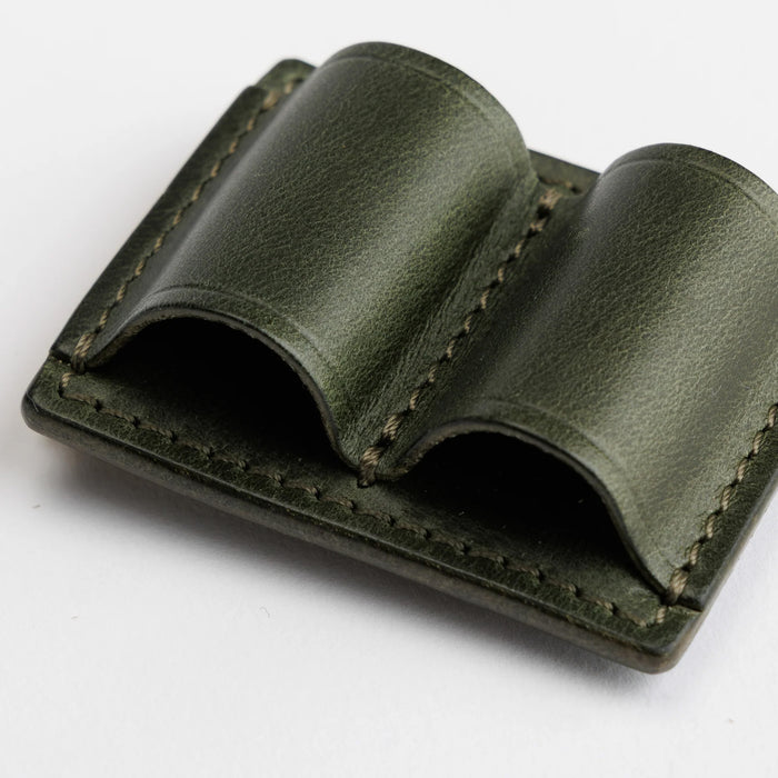 Superior Labor Magnet Pen Clip / Pull-up Leather 2-Pens