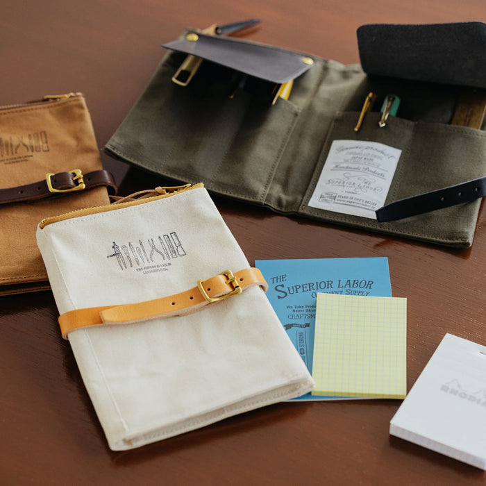 Superior Labor Paraffin Canvas Pen Case