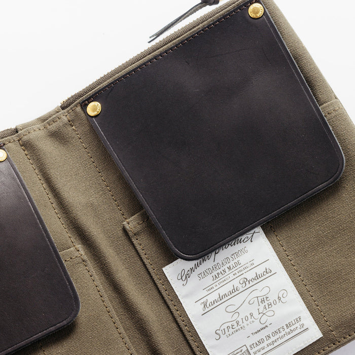 Superior Labor Paraffin Canvas Pen Case