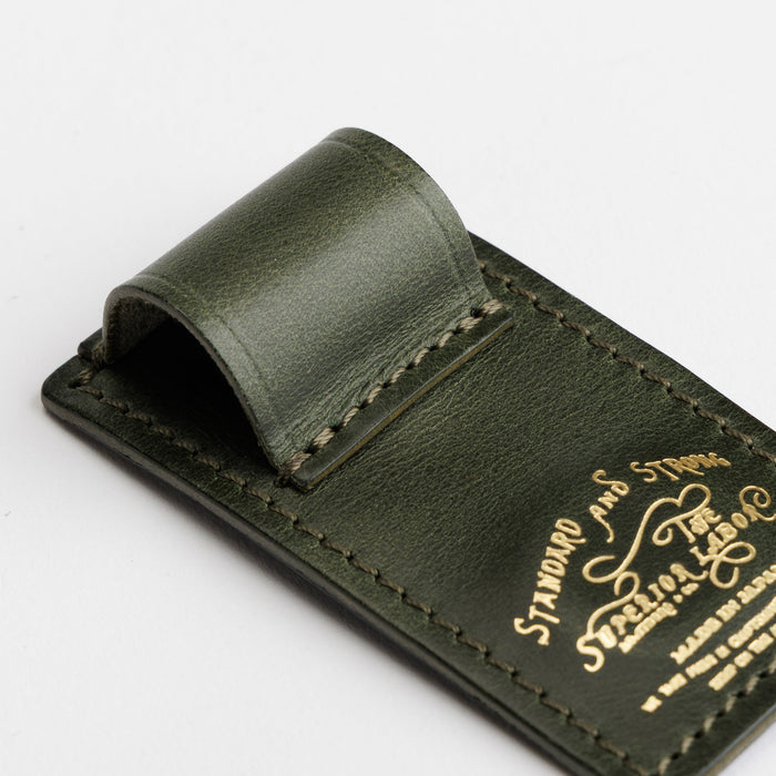 Superior Labor Magnet Pen Clip / Pull-up Leather