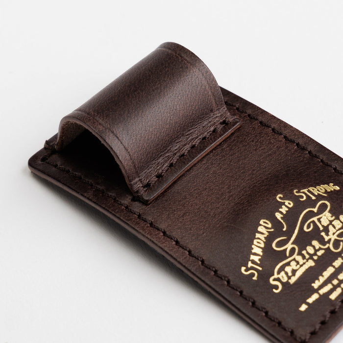 Superior Labor Magnet Pen Clip / Pull-up Leather