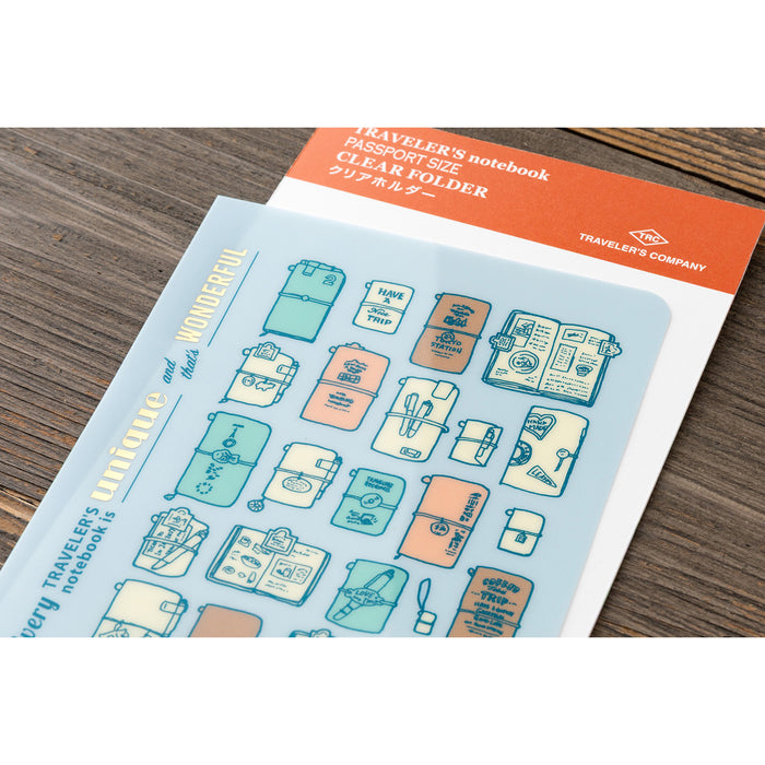 Traveler's Company 2027 - Clear Folder (Passport)