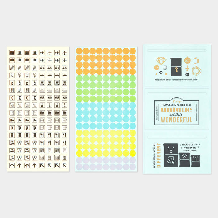 Traveler's Company 2027 - Customized Sticker Set