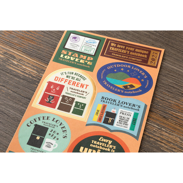 Traveler's Company 2027 - Customized Sticker Set