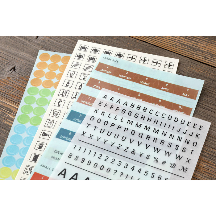 Traveler's Company 2027 - Customized Sticker Set