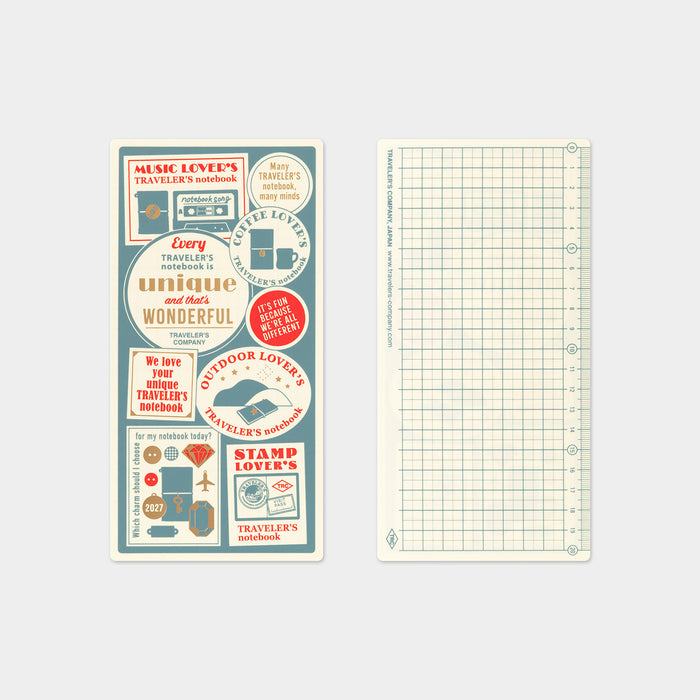 Traveler's Company 2027 - Plastic Sheet (Regular)