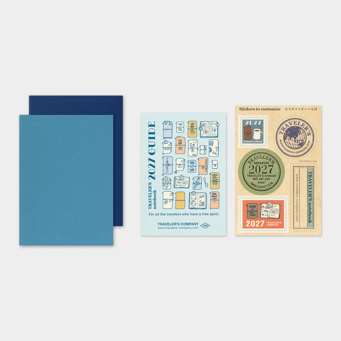 Traveler's Company 2027 - Weekly Diary Refill (Passport)