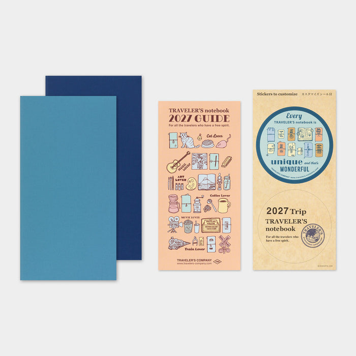 Traveler's Company 2027 - Weekly + Memo Refill (Regular)