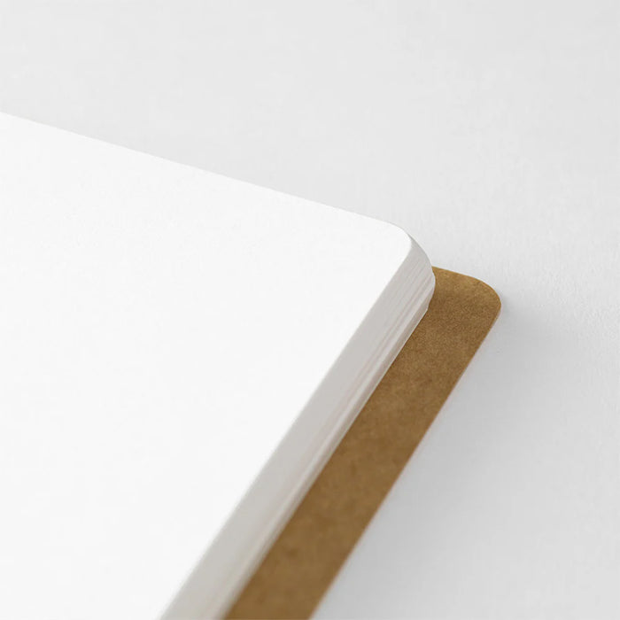 Traveler's Company Spiral Ring Notebook - A5 Slim Blank MD Paper White