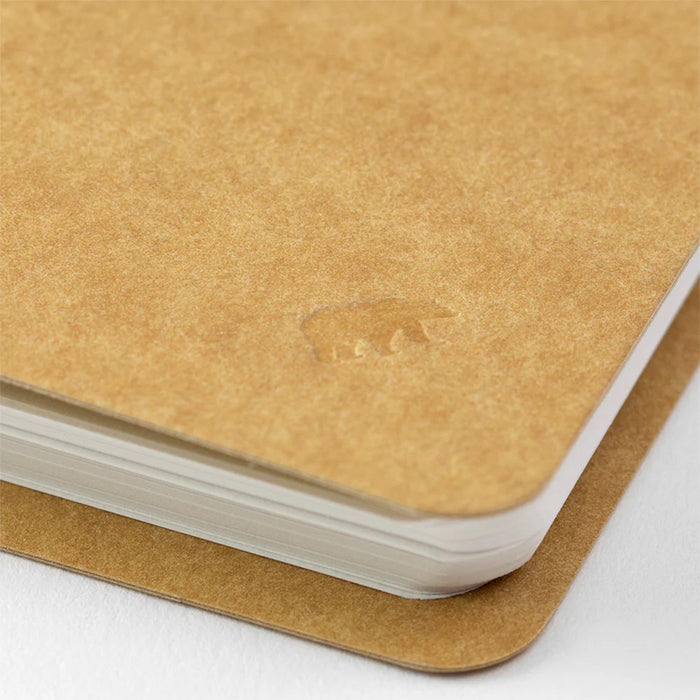 Traveler's Company Spiral Ring Notebook - A5 Slim Blank MD Paper White
