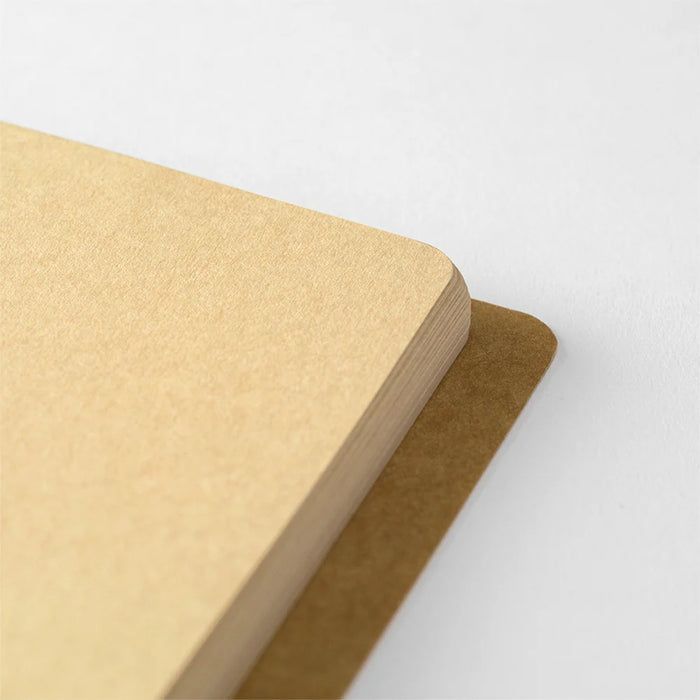 Traveler's Company Spiral Ring Notebook - A6 Slim Blank DW Kraft Paper