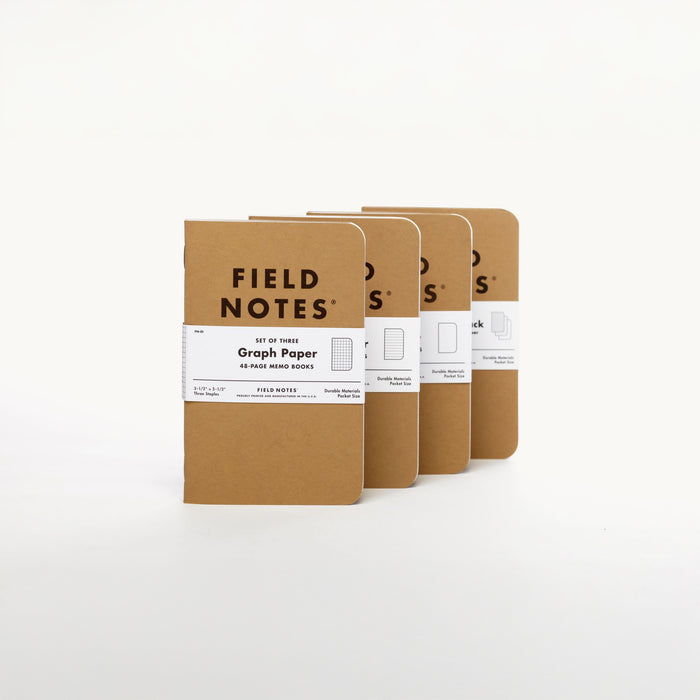 Field Notes Original Kraft -muistivihko (3-pack)