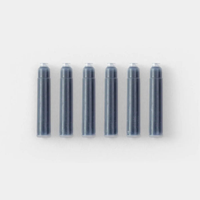Midori MD Fountain Pen Ink Cartridges (6-Pack)