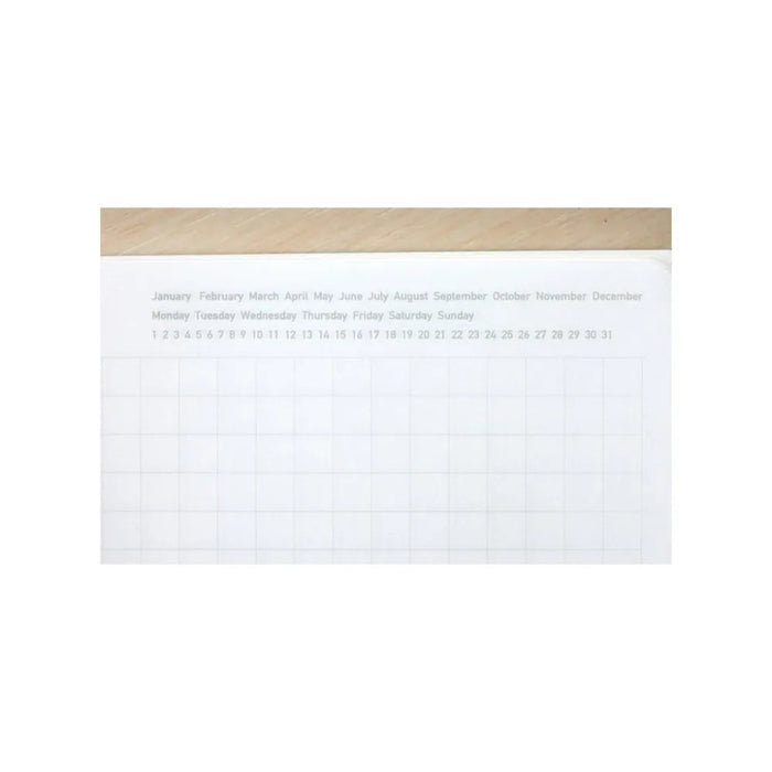 Stalogy 365 Days Notebook Grid / Planner