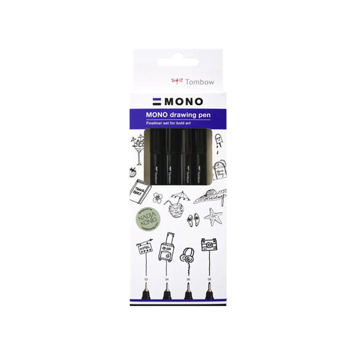 Tombow Fineliner MONO Drawing Pen Set