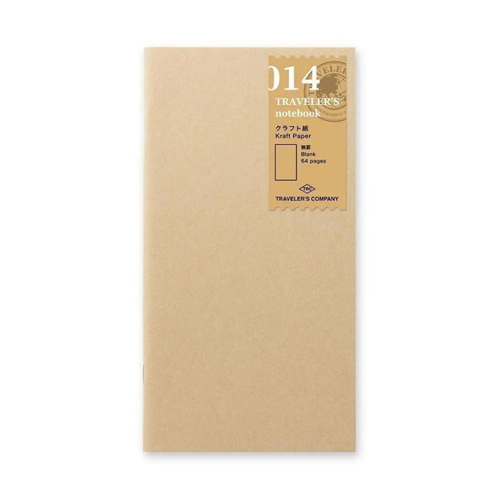 Traveler's Company - 014 Kraft Paper Notebook Refill (Regular)