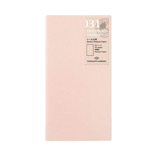 Traveler's Company - 031 Sticker Release Paper Refill (Regular)