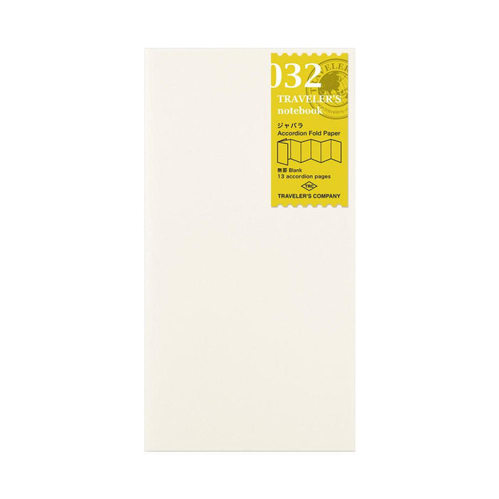 Traveler's Company - 032 Accordion Fold Paper Refill (Regular)